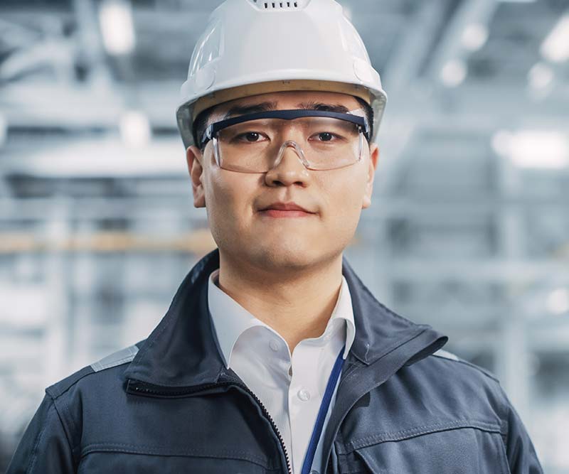 Commitment to Diversity Man Engineer